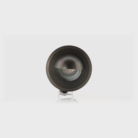 Lokk Antique Brass LED Wall Light with Eyelid