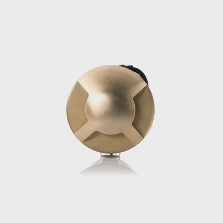 Viale Brass TRI Colour LED Triple Driveway Light