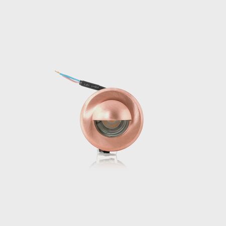Lokk Copper LED Wall Light with Eyelid