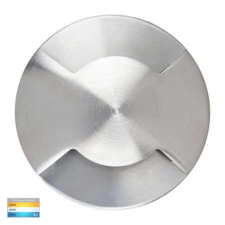 Viale 316 Stainless Steel TRI Colour LED Double Driveway Light