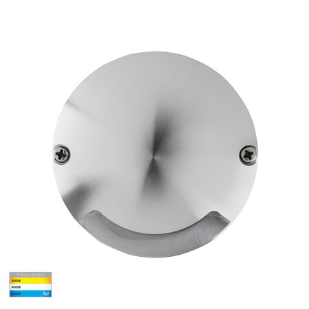 Dome Silver Aluminium LED One Way Deck Lights