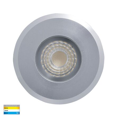 Elite Silver Aluminium LED Deck or inground lights