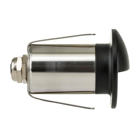 Mini Ollo Black LED Step Light with Eyelid