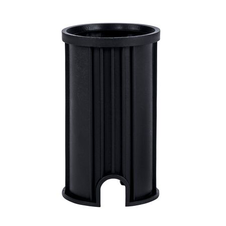 Brillo Black Aluminium LED Wall or Inground Light