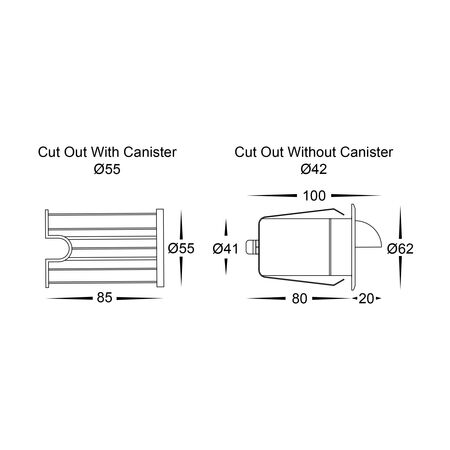 Lokk Copper LED Wall Light with Eyelid