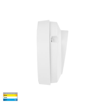 Pinta White Louvered Step Lights