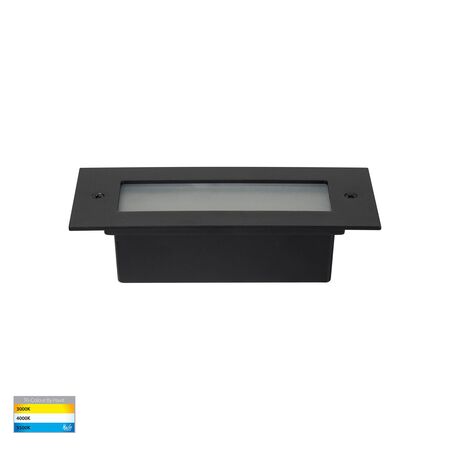 Bata Black 6w LED Brick Light