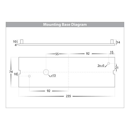 Taso 10w White TRI Colour LED Step Light