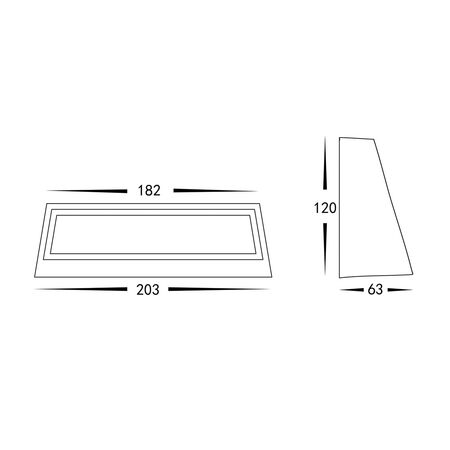 Shim Black LED Step Lights