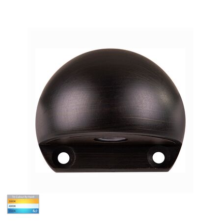 Occhio Antique Brass LED Eyelid Step Light