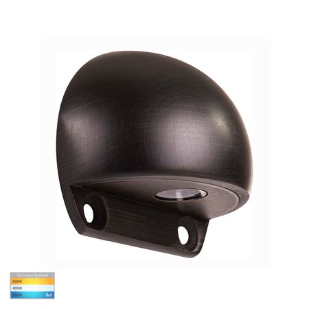 Occhio Antique Brass LED Eyelid Step Light