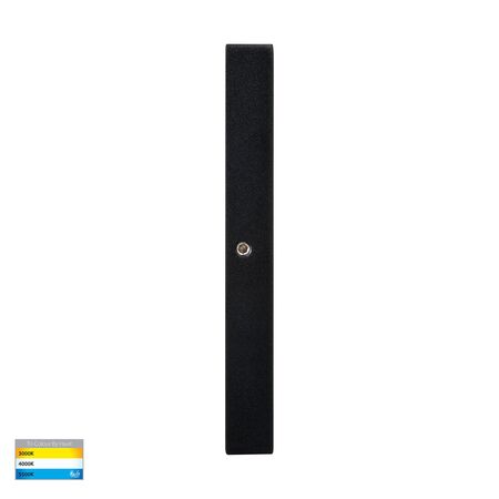 Stylez Black Up & Down LED Wall Light