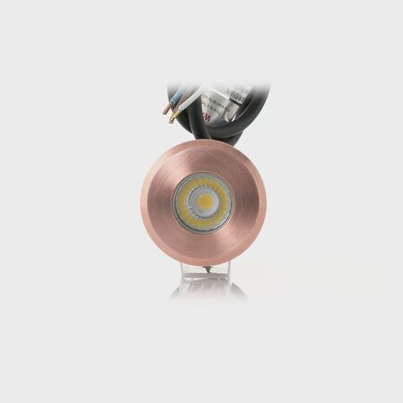 Mini Ollo Copper LED Step or Inground Light
