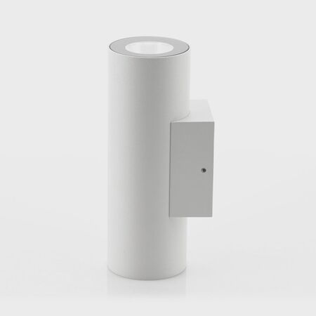 Aries Aluminium White Up & Down LED Wall Light