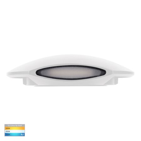 Cara White Up & Down Wall Light