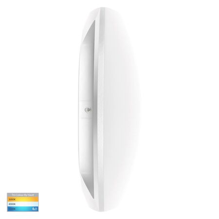 Cara White Up & Down Wall Light