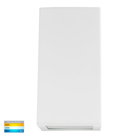 Taper White TRI Colour LED Wedge Wall Light