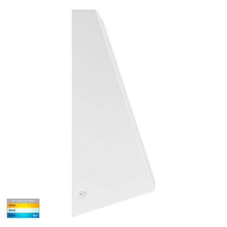 Taper White TRI Colour LED Wedge Wall Light
