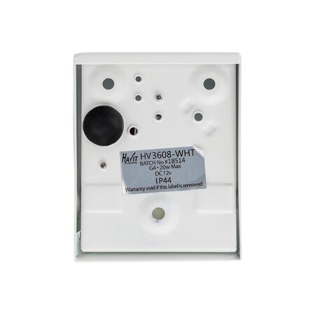 Taper White Wedge Step Light