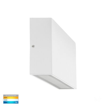 Essil White Fixed Down LED Wall Light