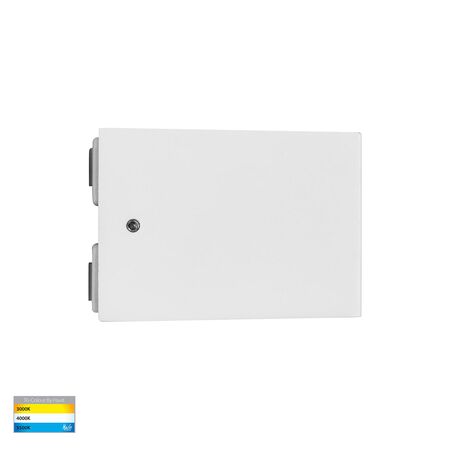 Siena White LED Up & Down Wall Light