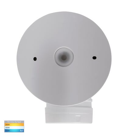 Focus Polycarbonate White Single Adjustable Spot Light With Sensor