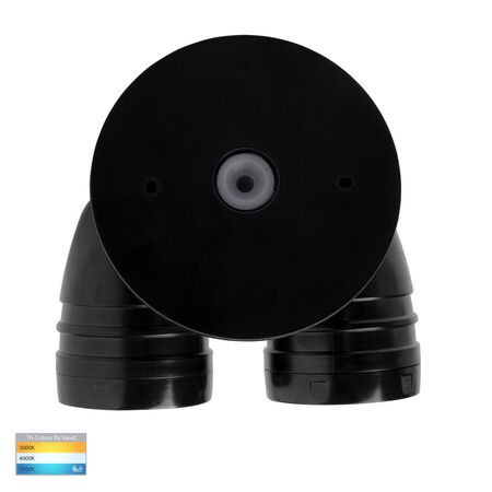 Focus Polycarbonate Black Double Adjustable Spot Light