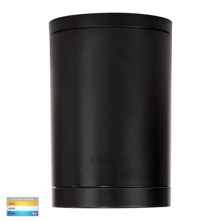 Lexan Black 9in1 Surface Mounted GU10 LED Downlight