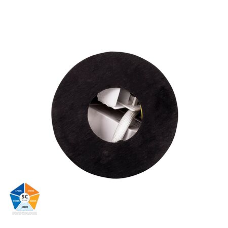 Nella Black 7w Surface Mounted LED Downlight