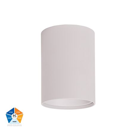 Nella White 12w Surface Mounted LED Downlight