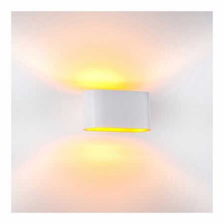 Concept White Aluminium LED Wall Light
