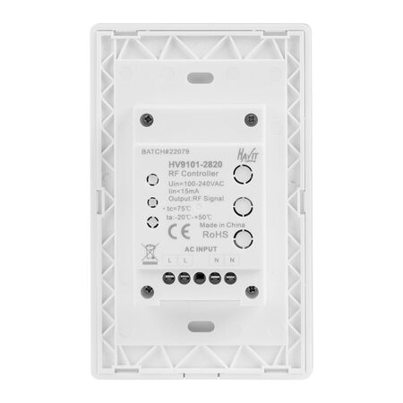 RGBC or RGBW LED Touch Panel