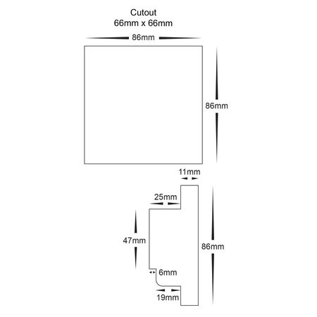 Colour Temp (CT) LED Strip Controller