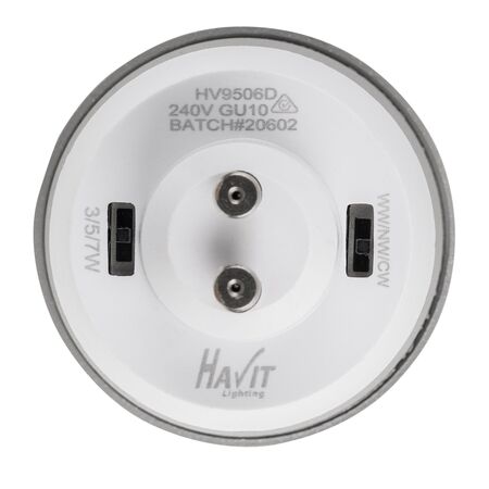 Lexan White 9in1 Surface Mounted GU10 LED Downlight