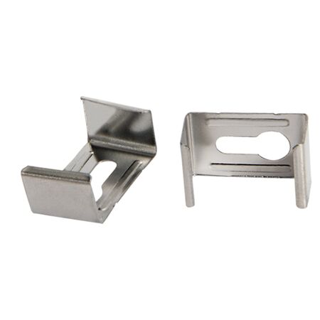 Shallow Square Winged Aluminium Profile 2m Length