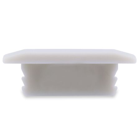 Shallow Square Winged Aluminium Profile 2m Length