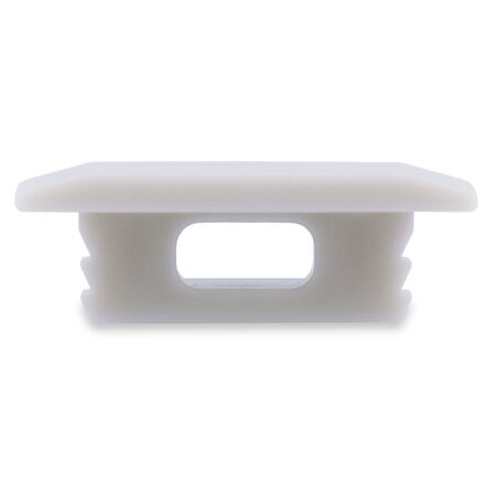 Shallow Square Winged Aluminium Profile 2m Length