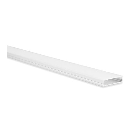 Shallow Square Aluminium Profile 2m Length