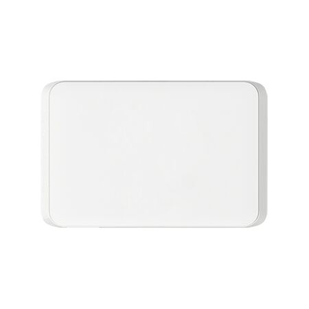 Clipsal Iconic, Switch Plate Skin, Blank, Horizontal/Vertical Mount - Vivid White