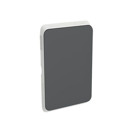 Clipsal Iconic, Switch Plate Skin, Blank, Horizontal/Vertical Mount - Anthracite