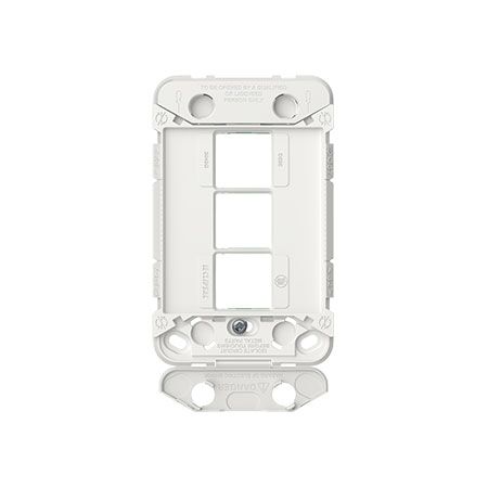 Clipsal Iconic, Switch Grid, 3 Gang, Horizontal/Vertical Mount