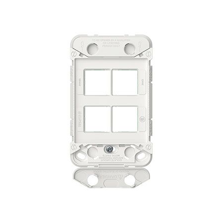Clipsal Iconic, Switch Grid, 4 Gang, Horizontal/Vertical Mount