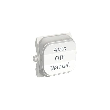 Clipsal Iconic, Rocker Toggle, 3-Position Marked SON-AOM-UOD, 3 Pack - Vivid White