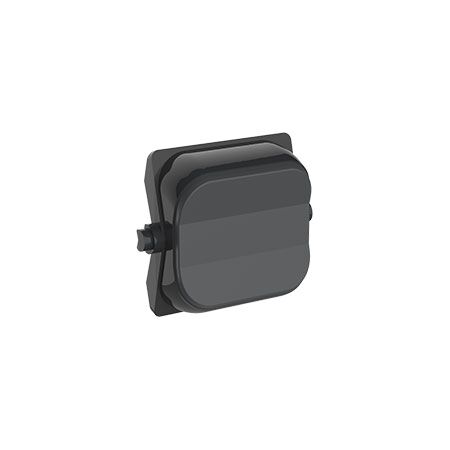 Clipsal Iconic, Rocker Toggle, 3-Position Blank - Anthracite