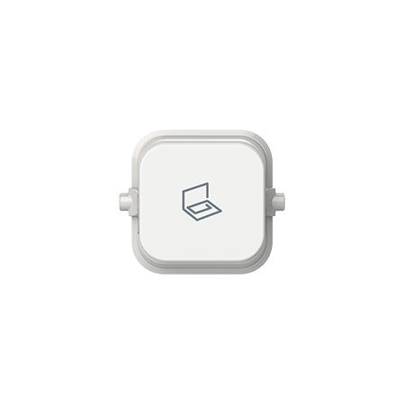 Clipsal Iconic, Study Rocker, 10 Pack - Vivid White