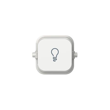 Clipsal Iconic, Light Rocker, 10 Pack - Vivid White