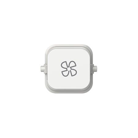 Clipsal Iconic, Fan Rocker, 10 Pack - Vivid White