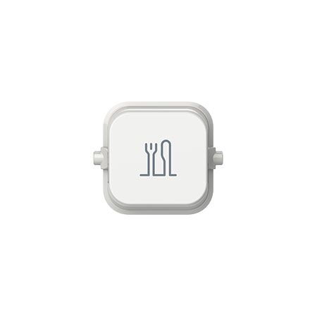 Clipsal Iconic, Dining Room Rocker, 10 Pack - Vivid White