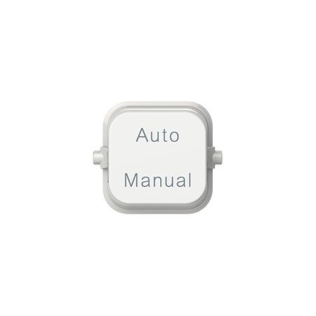 Clipsal Iconic, Auto/Manual Rocker, 10 Pack - Vivid White