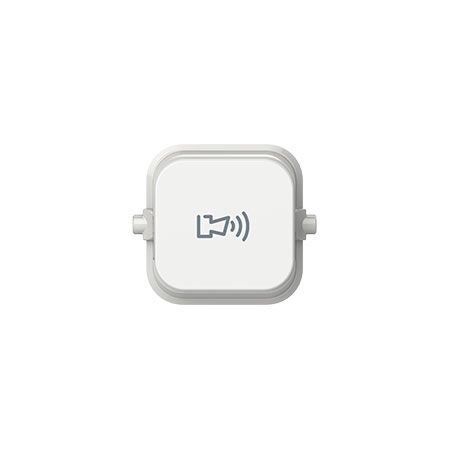 Clipsal Iconic, Alarm Rocker, 10 Pack - Vivid White
